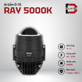 BI GẦM Ô TÔ 2.0 RAY 5000K BULBTEK