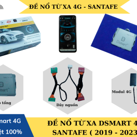 ĐỀ NỔ TỪ XA DSMART 4G – HYUNDAI SANTAFE ( 2019 – 2023)
