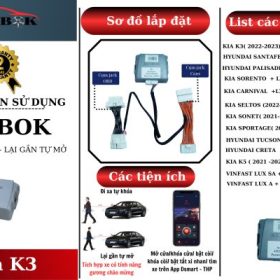 KEYBOK KIA K3 ( 2022-2023)