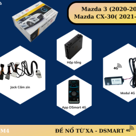 ĐỀ NỔ TỪ XA DSMART 4G – MAZDA M4 Mazda 3(2020 – 2024) / CX – 30 (2021-2024)