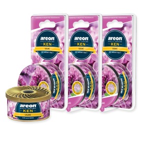 Sáp thơm ô tô hương hoa tử đinh hương – Areon Ken Lilac