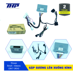 GẬP GƯƠNG LÊN XUỐNG KÍNH NISSAN XTRAIL (2017-2024)/NISSAN ALMERA (2017-2024)