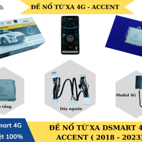 ĐỀ NỔ TỪ XA DSMART 4G – HYUNDAI ACCENT ( 2018 – 2023)