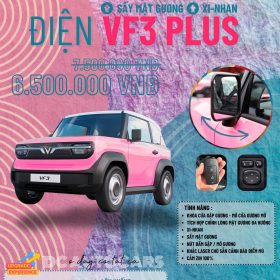 GƯƠNG GẬP ĐIỆN TỰ ĐỘNG VF3 CÓ XINHAN CÓ SẤY