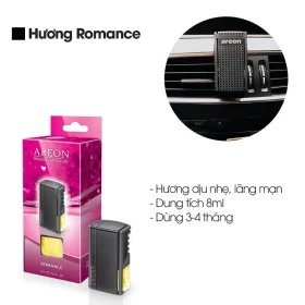 Nước hoa kẹp cửa gió Areon Romance Car Lux