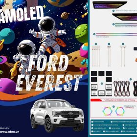 LED NỘI THẤT LẮP ĐẶT ZIN FORD EVEREST