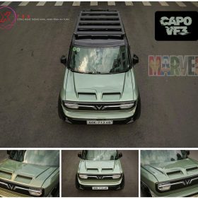 Lắp Capo VF3 Mẫu Deadpool