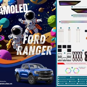 LED NỘI THẤT LẮP ĐẶT ZIN FORD RANGER